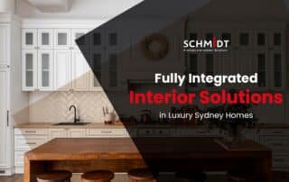 Luxury interior design Sydney modern living room with natural materials